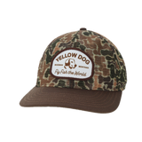 Mesh Fly Fish the World Hat - Brown Duck Camo