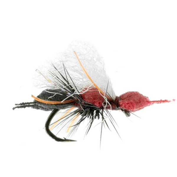 Umpqua Chubby Cubby - Red/Black Butt  - Size 16.