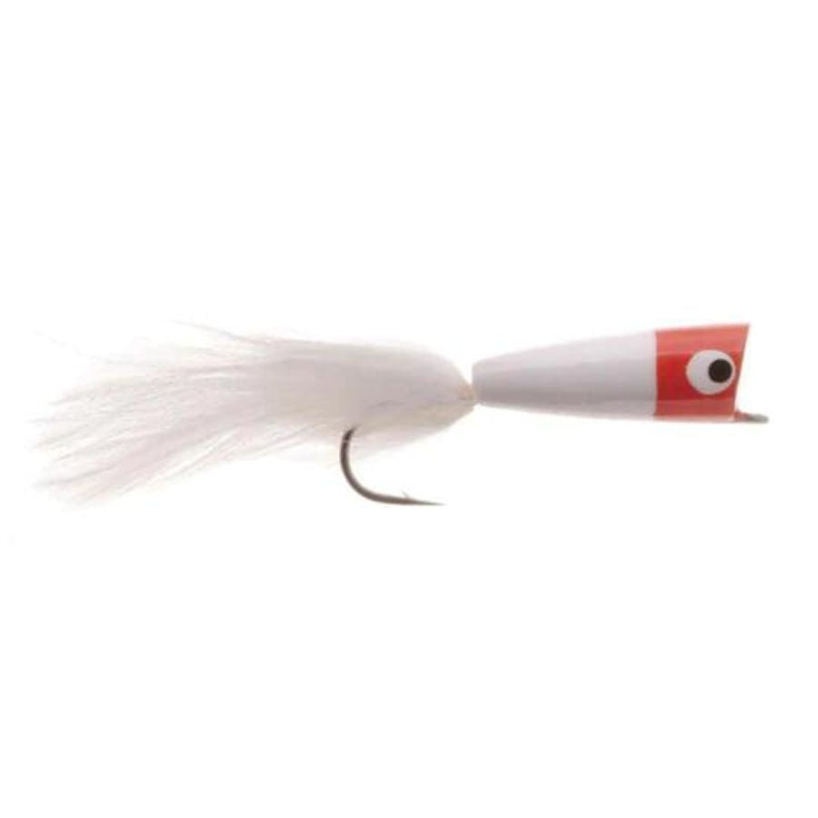 Saltwater Popper - Red/White - Size 2/0