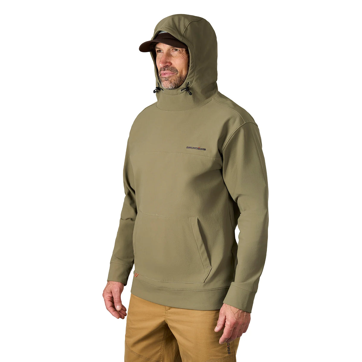 Grundens Men's Kryall Hoodie - Forest