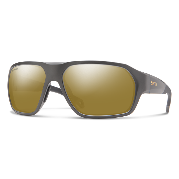 Smith Deckboss Matte Gray/ChromaPop Bronze Mirror