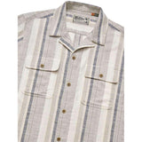 Howler Brothers Shores Club Shirt - Old Bill Stripe : Limestone