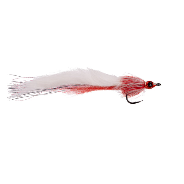 Umpqua Gen-X Bunny - Red/White - Size 3/0.