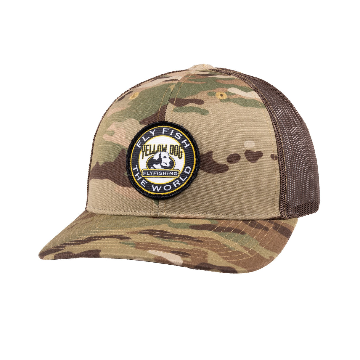 Yellow Dog FFTW Trucker Hat - Camo