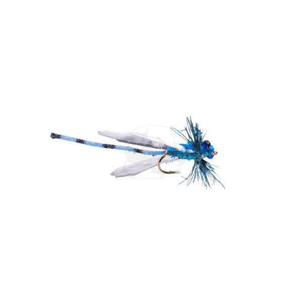 Solitude Deer Hair Damsel - Blue - Size 14.