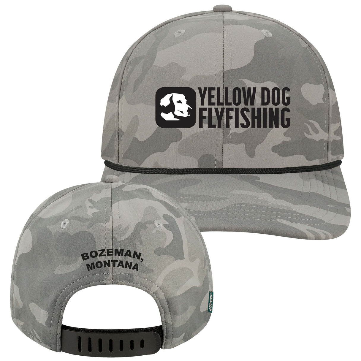 Yellow Dog Storm Camo Hat