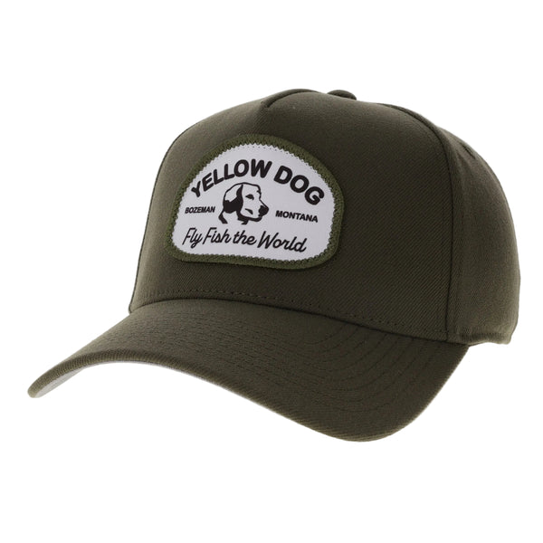 Yellow Dog Coach's Cap - Olive