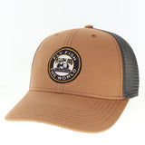Yellow Dog LoPro Snapback Trucker - Caramel / Dark Grey