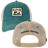 Yellow Dog Old Favorite Trucker Hat - Marine Blue