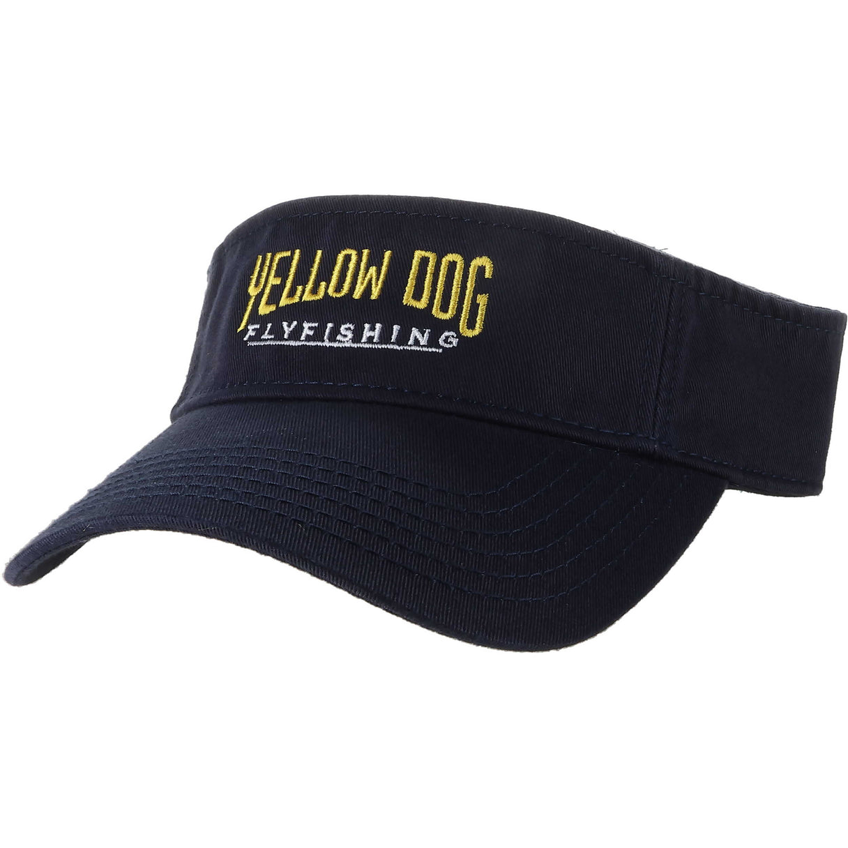Yellow Dog Visor - Navy