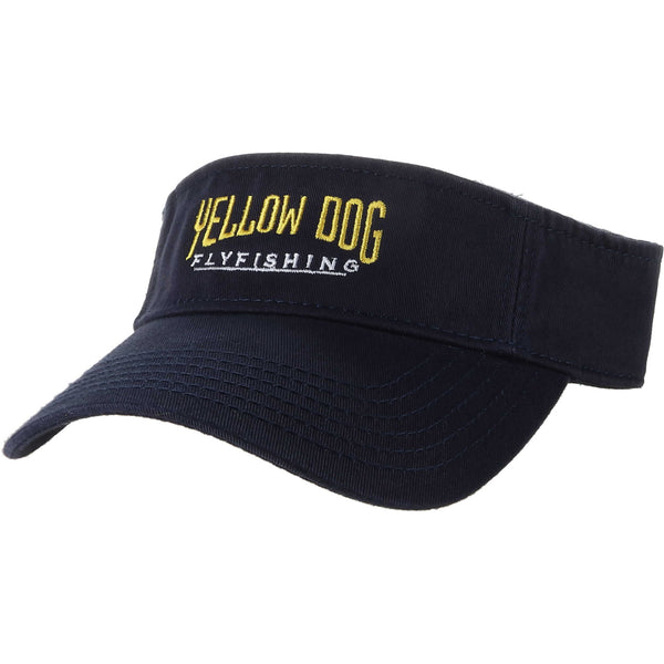 Yellow Dog Visor - Navy