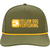 Yellow Dog Cut Above Hat - Olive