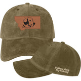 Yellow Dog Waxed Cotton Cap - Dark Brown