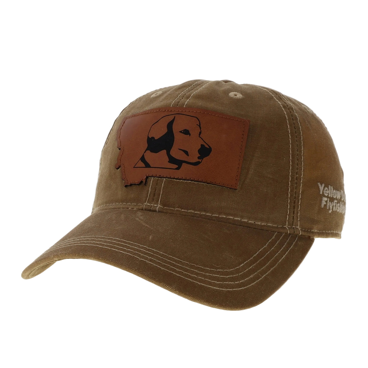 Yellow Dog Wax Cotton Hat - Dark Tan