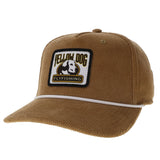 Yellow Dog Corduroy Hat - Khaki