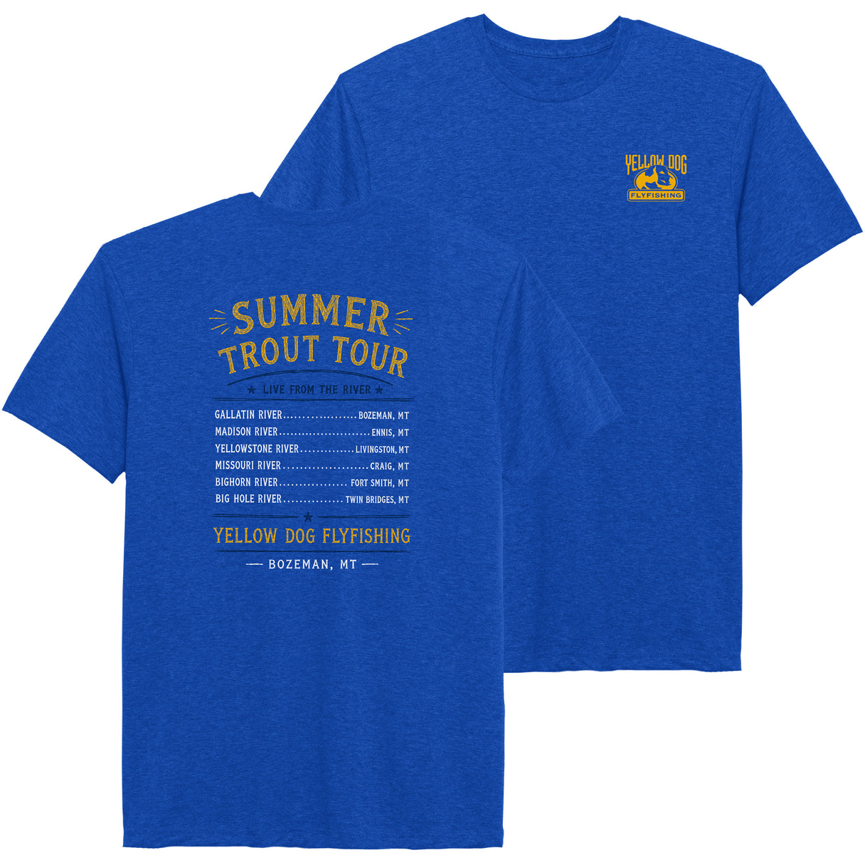 Yellow Dog Summer Trout Tour T-Shirt