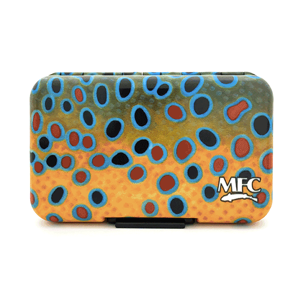 Montana Fly Company Montana Fly Company Poly Fly Box - Maddox's Brown Trout XL Skin.