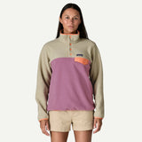 Patagonia W's Lightweight Synchilla Synch Snap-T Pullover - Smudge: Smolder Blue