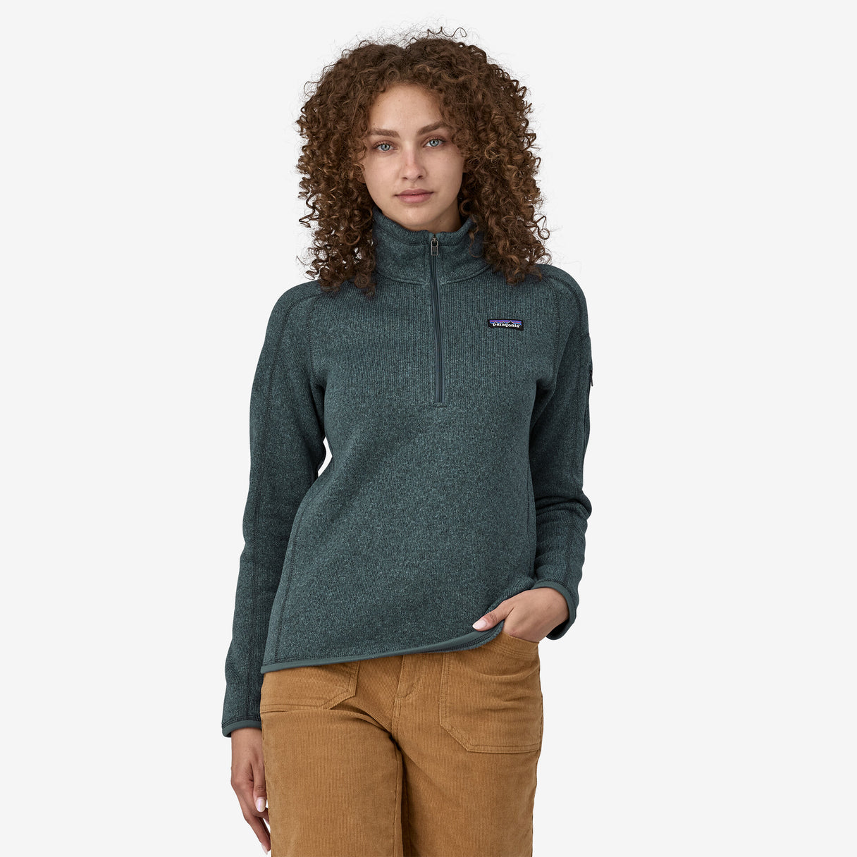 Patagonia Women's Better Sweater 1/4 Zip - Nouveau Green