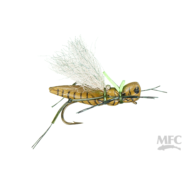 Montana Fly Company Henneberry Hopper - Green - Size 10.