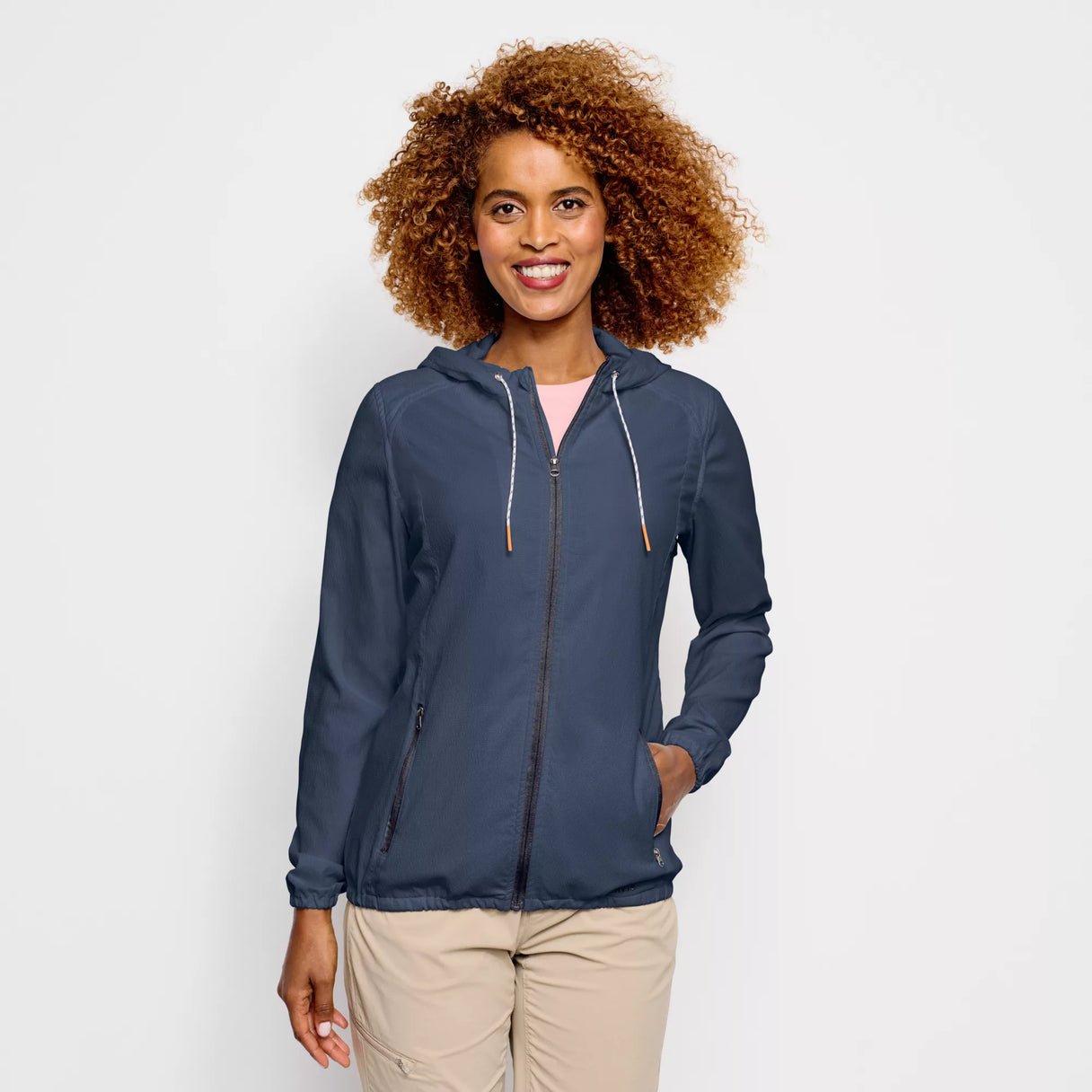 Orvis Women's Open Air Caster Hooded Zip-Up Jacket - Surf