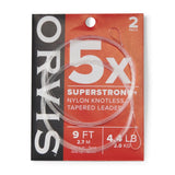 Orvis Super Strong Plus Leader 9' 2-Pack