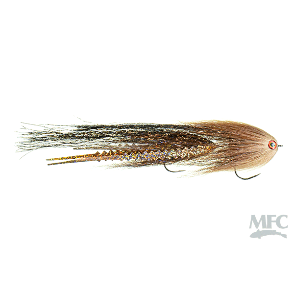 Montana Fly Company Pacchiarini's Discovery Baitfish - Tan/Brown - Size 6/0.