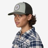 Patagonia Take a Stand Trucker Hat - Wild Waterline/Utility Blue