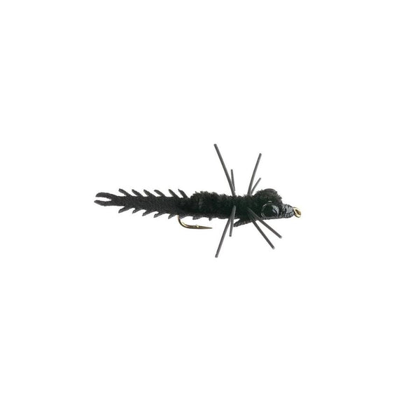 Umpqua Crittermite - Black - Size 6.