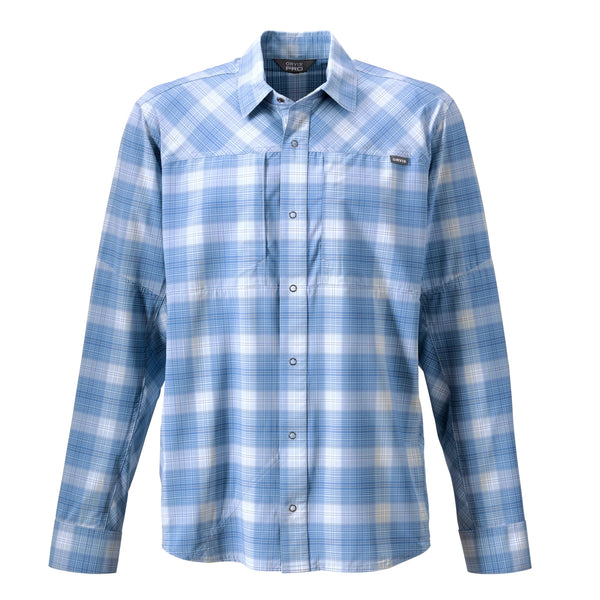 Orvis Men's PRO Stretch Long-Sleeve Shirt - Blue Fog