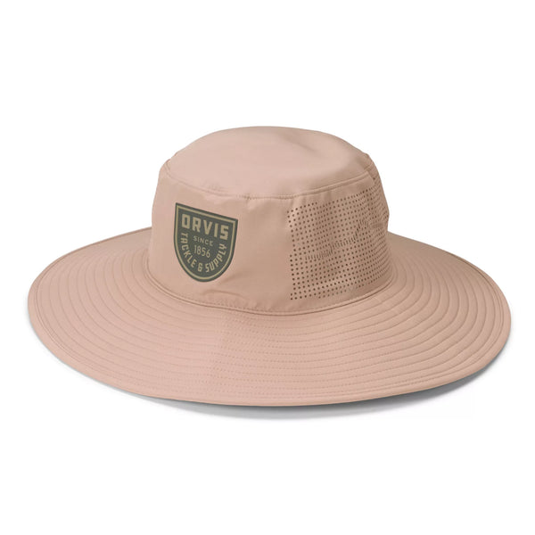 Orvis Wide Brim Performance Hat - Desert Khaki
