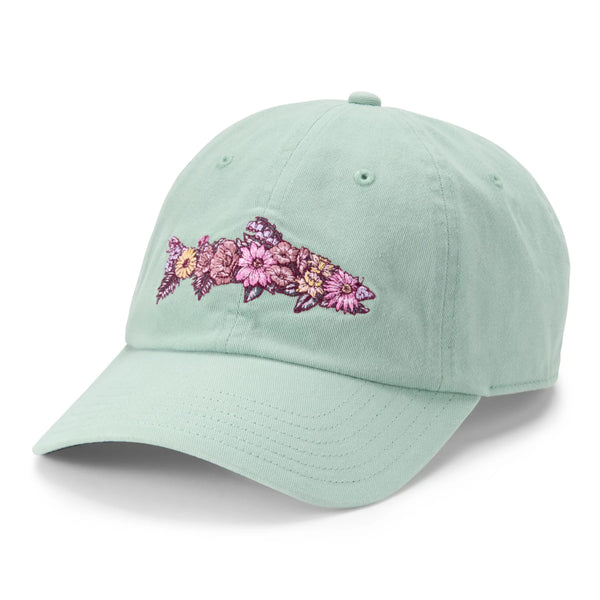 Orvis Floral Fish Hat - Sea Glass