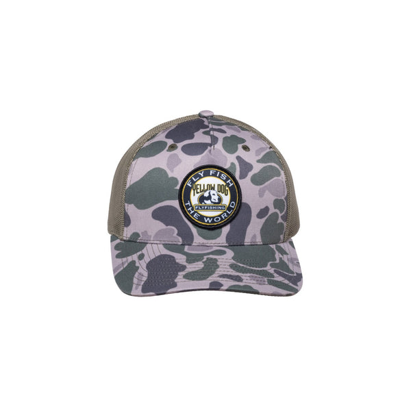 Yellow Dog Flyfishing Yellow Dog Marsh Duck Camo/Loden Trucker.