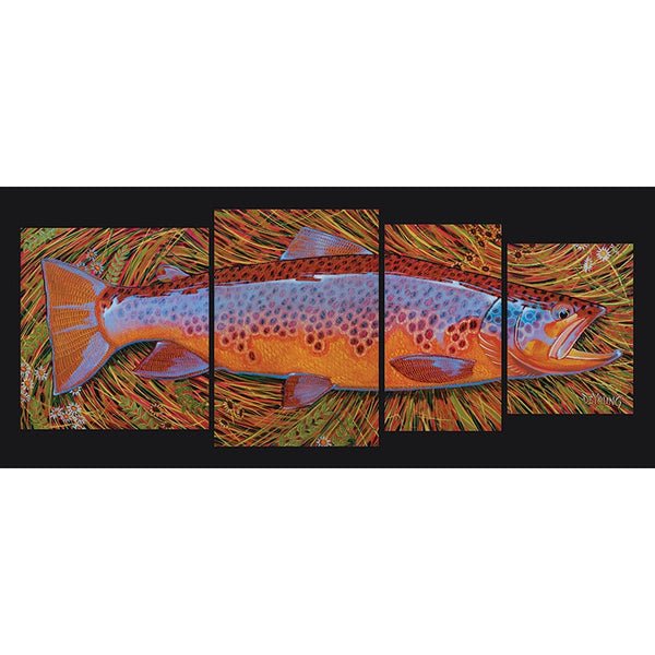 DeYoung DeYoung 4 in 1 Full Brown - Decal.