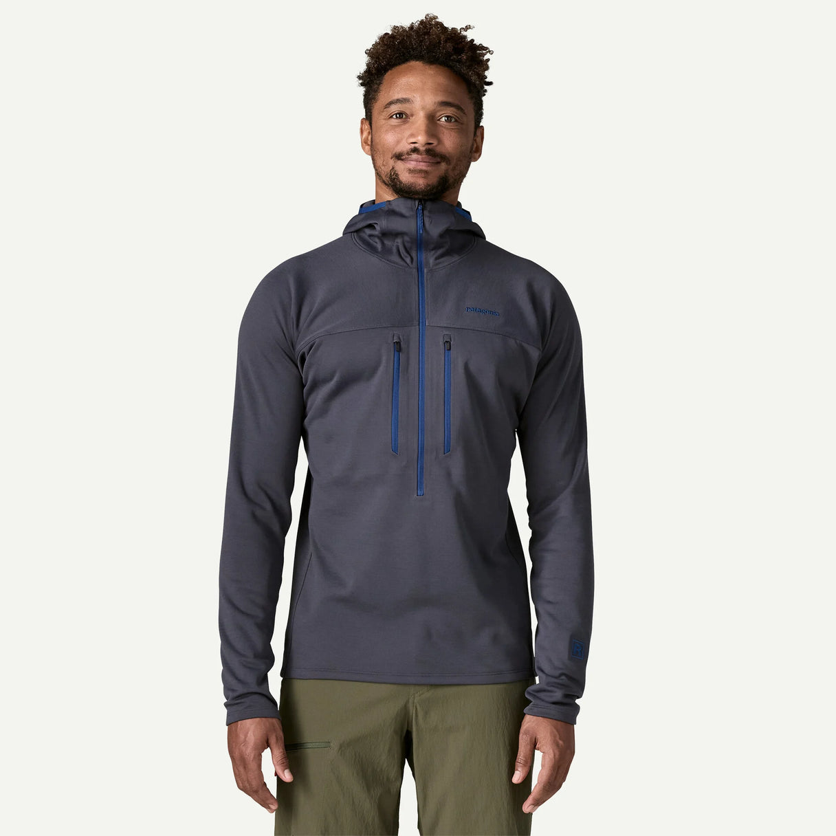 Patagonia M's R1 Ultralight Hoody - Canopy Green