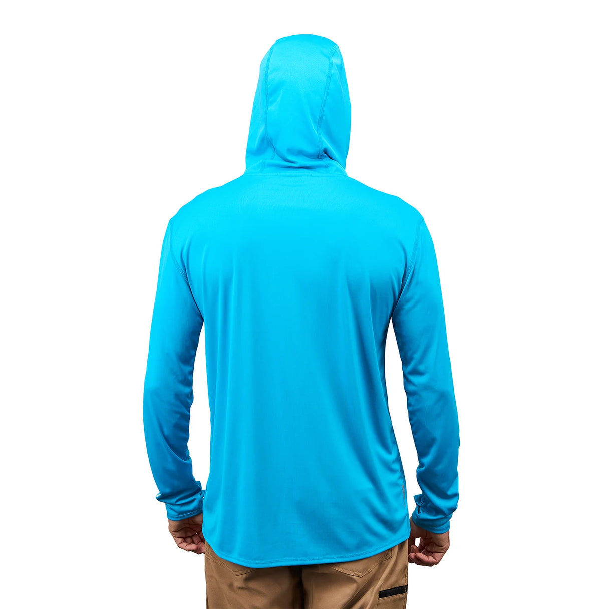 Grundens Men's Tough Sun Hoodie - Aquamarine