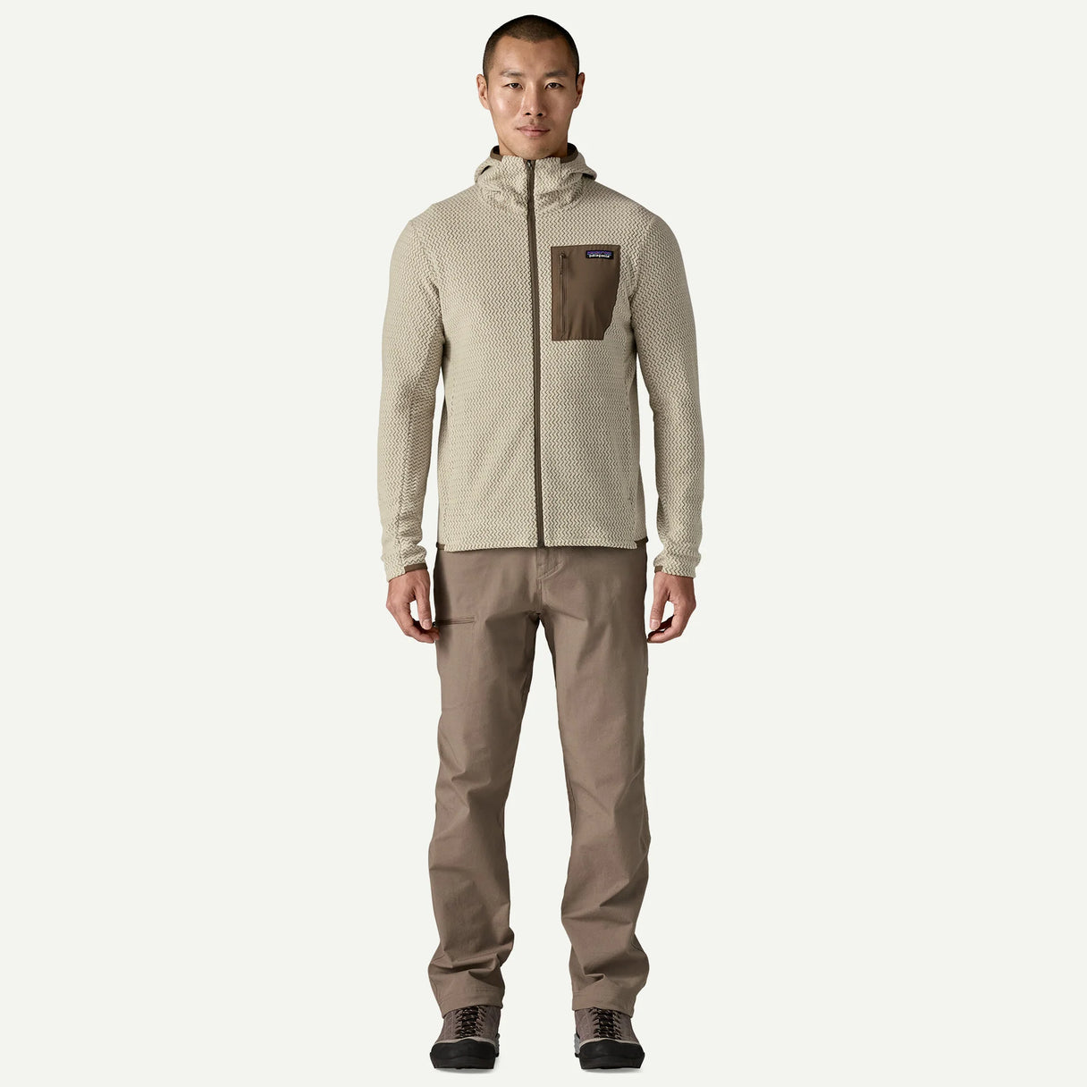 Patagonia Patagonia Men's R1 Air Full-Zip Hoody - Pelican.
