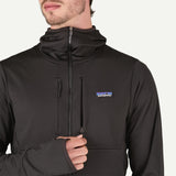 Patagonia Men's R1 Thermal Full-Zip Hoody - Smolder Blue