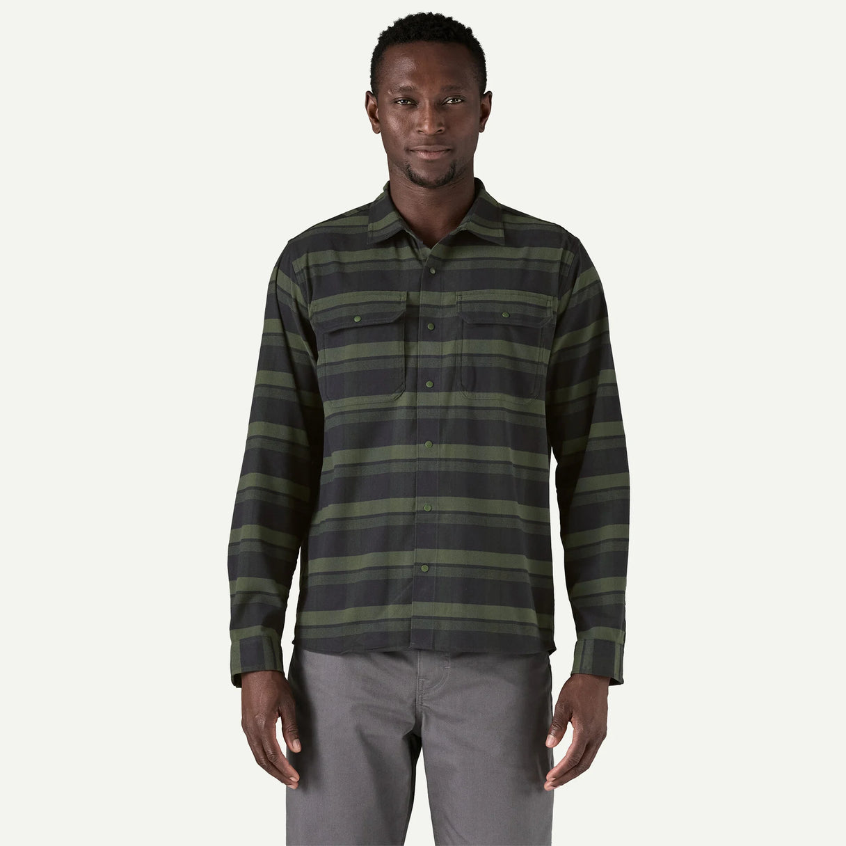 Patagonia Patagonia Men's Canyonite Flannel Shirt - Trail Rider: Sequoia Red.