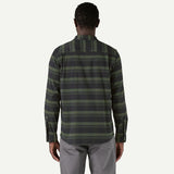 Patagonia Patagonia Men's Canyonite Flannel Shirt - Trail Rider: Sunken Blue.