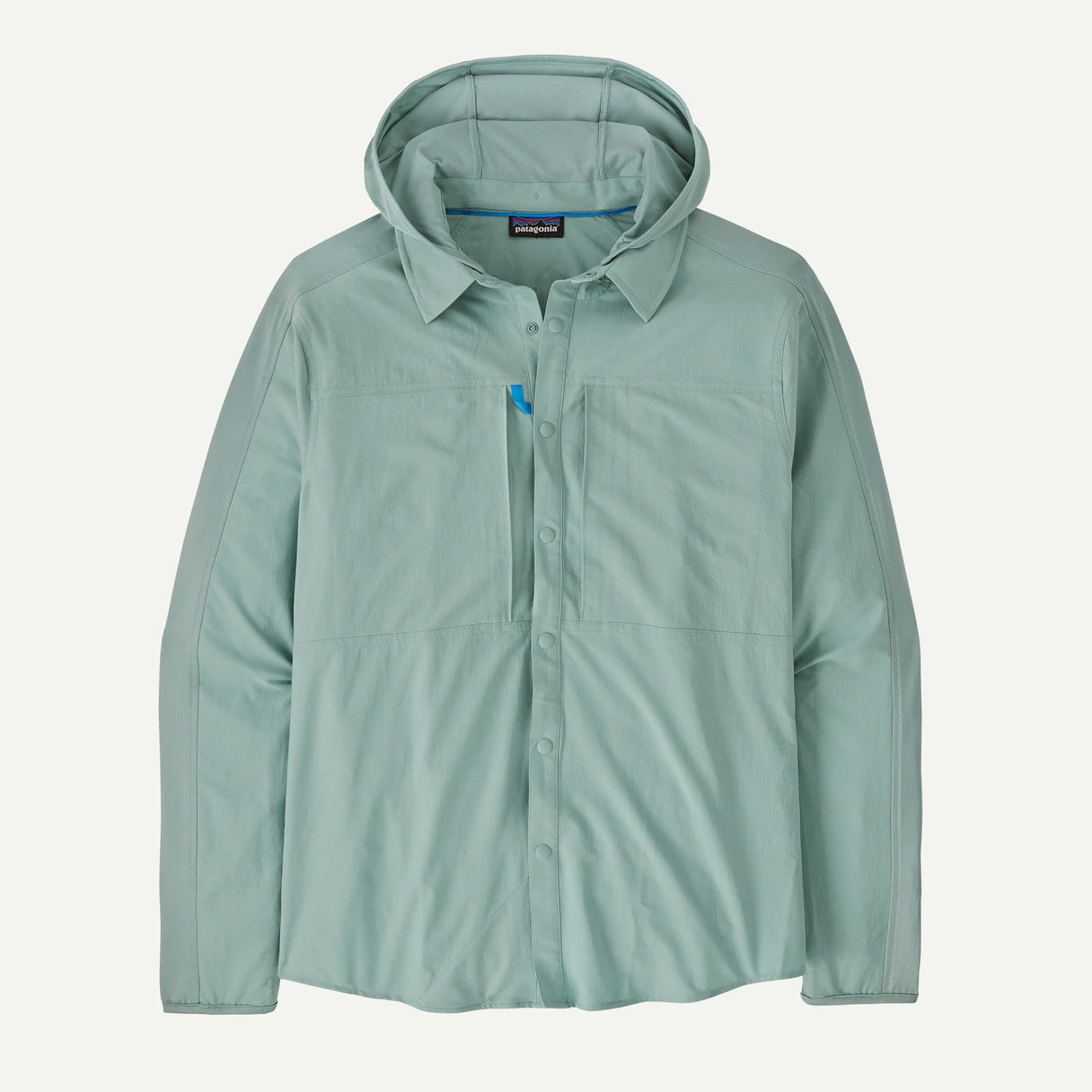 Patagonia Patagonia Men's River Rambler Hybrid Sun Hoody - Thermal Blue.