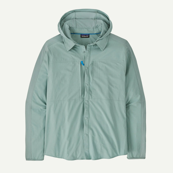 Patagonia Patagonia Men's River Rambler Hybrid Sun Hoody - Thermal Blue.