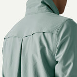 Patagonia Women's Long-Sleeve Self Guided Sun Shirt - North Fork: Crisp Grey