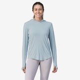 Patagonia Women's Tropic Comfort Natural Hoody - Steam Blue