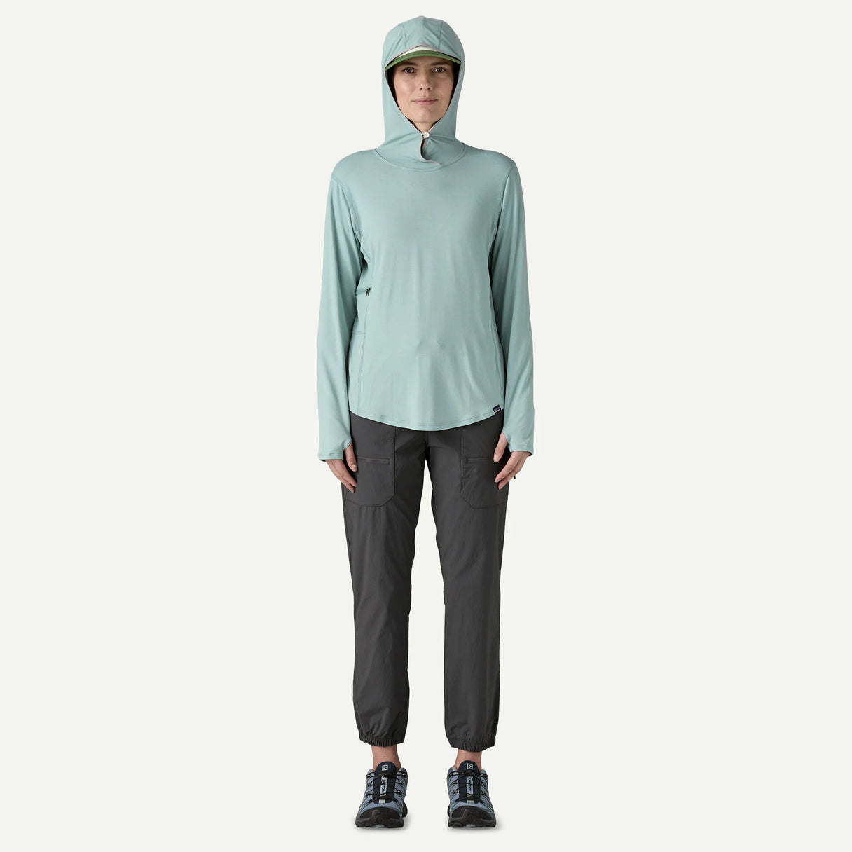 Patagonia Patagonia Women's Tropic Comfort Natural Hoody - Sea Run: Seabird Grey.