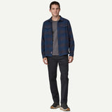 Patagonia Patagonia Men's Fjord Flannel Shirt - Catch: Ink Black.