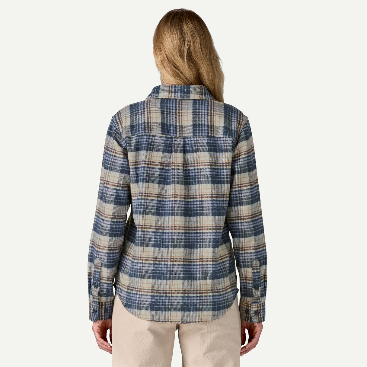 Patagonia W's Fjord Flannel Shirt - Eclipse: Nest Brown