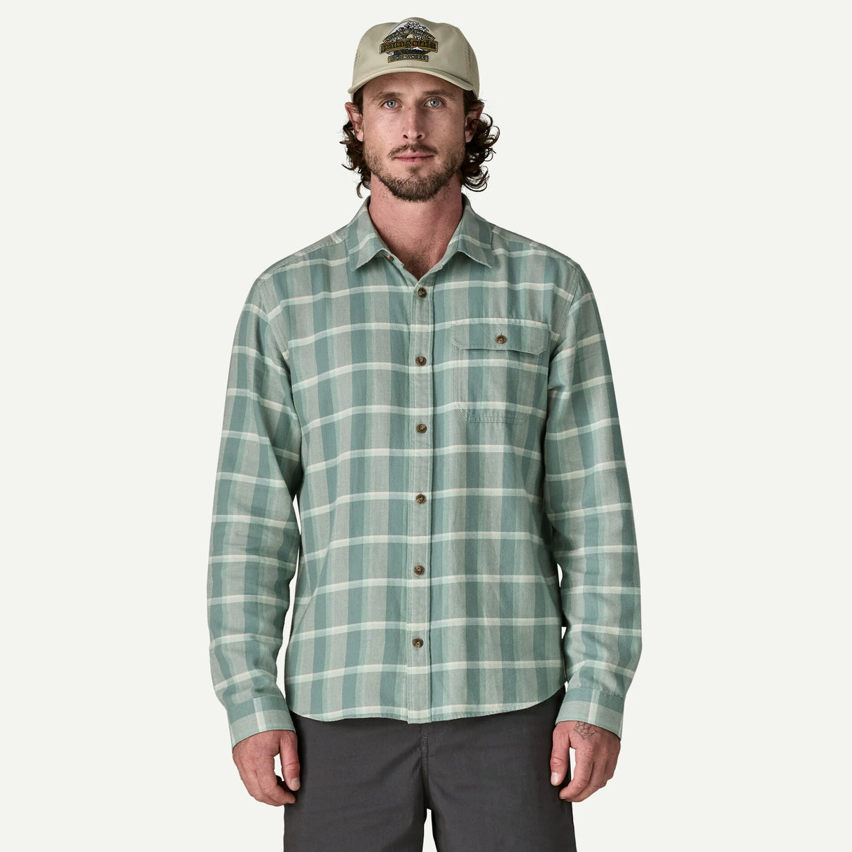 Patagonia M's L/S LW Fjord Flannel Shirt