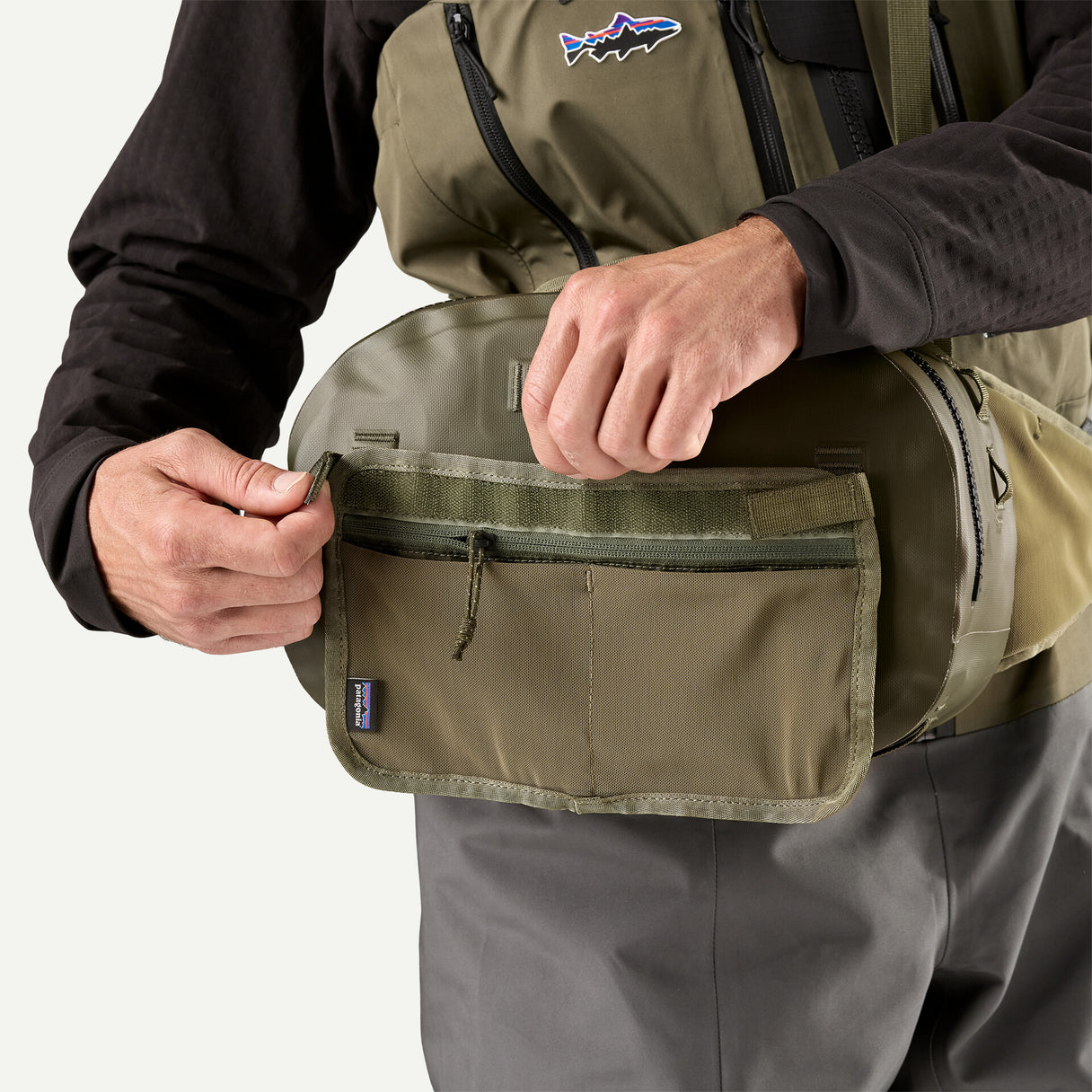 patagonia fishing hip bag Guidewater Pack In addition Guidewater Hip Pack Golden Caramel