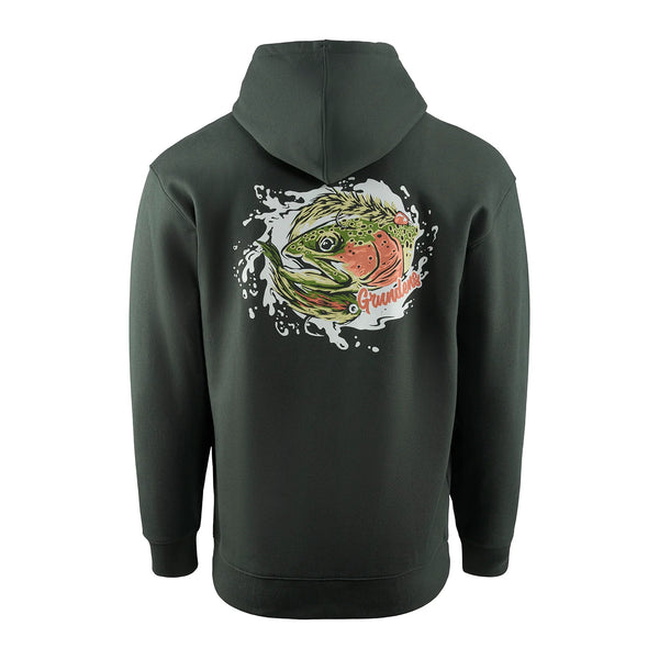 Grundens Grundens Bankside Breakfast Hoodie - Deep Forest.